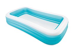 Intex piscine gonflable familiale 305x183x56cm plaisir au jardin