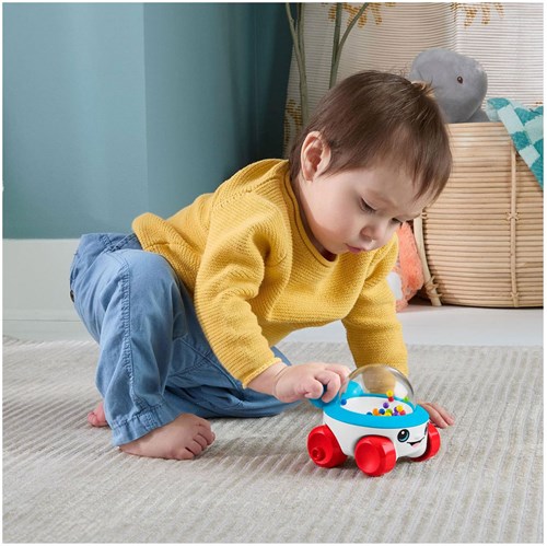Fisher-Price Véhicule pousseur Machine à Popcorn pour tout-petits avec son-3
