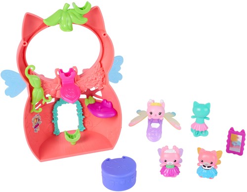 Spin Master jouet maison de poupée Gabby's Maison de Poupée Fairylandia Dress Up Party Playset-2