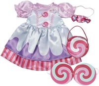 BABY born tenue de poupée robe bonbon colorée 43cm vêtements poupée-2