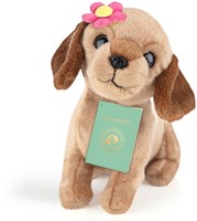Studio Pets peluche chien teckel Daisy 16cm jouet