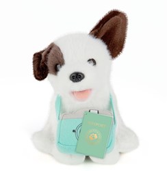 Studio Pets peluche chien Muttsy 16cm - cadeau peluche chien