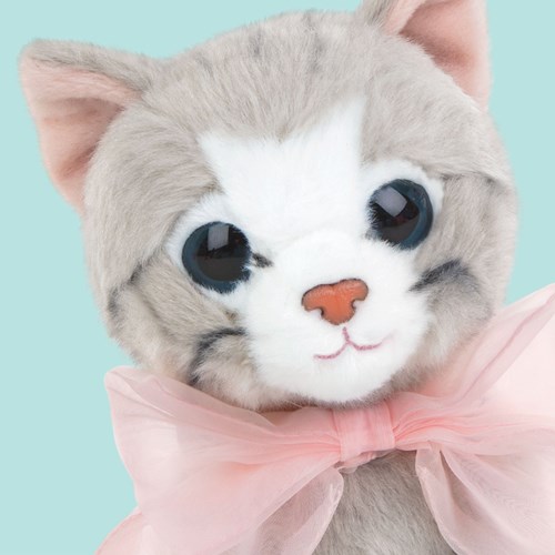 Studio Pets peluche chat Bella 23cm chaton British Shorthair doudou-3