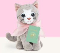 Studio Pets peluche chat Bella 23cm chaton British Shorthair doudou-2