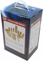 HOT Games Jeu de Kubb en Bois de Pin dans une Boîte Photo-2