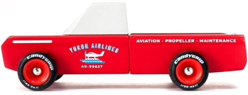 Candylab voiture jouet en bois Americana Longhorn Red multicolore