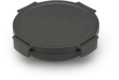 Brabantia bol à déjeuner 1L gris foncé - boîte repas réutilisable plastique
