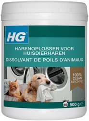 HG dissolvant poils d’animaux nettoyant textile machine à laver 500g