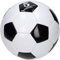 Balle de football noir blanc jouet pour enfants - design classique