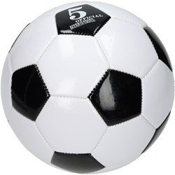 Balle de football noir blanc jouet pour enfants - design classique