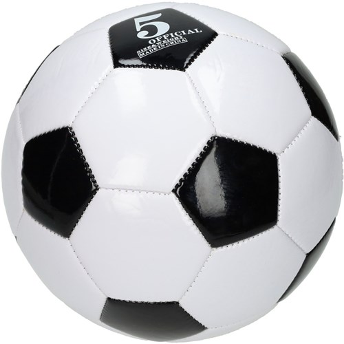 Balle de football noir blanc jouet pour enfants - design classique