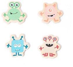BS Toys Monster Sudoku - jeu éducatif de logique pour enfants - puzzle en bois