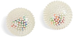 Edushape Balles Sensorielles pour Bébé - 2 pièces