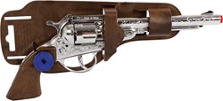 Pistolet à amorces 8 coups jouet cowboy revolver en métal