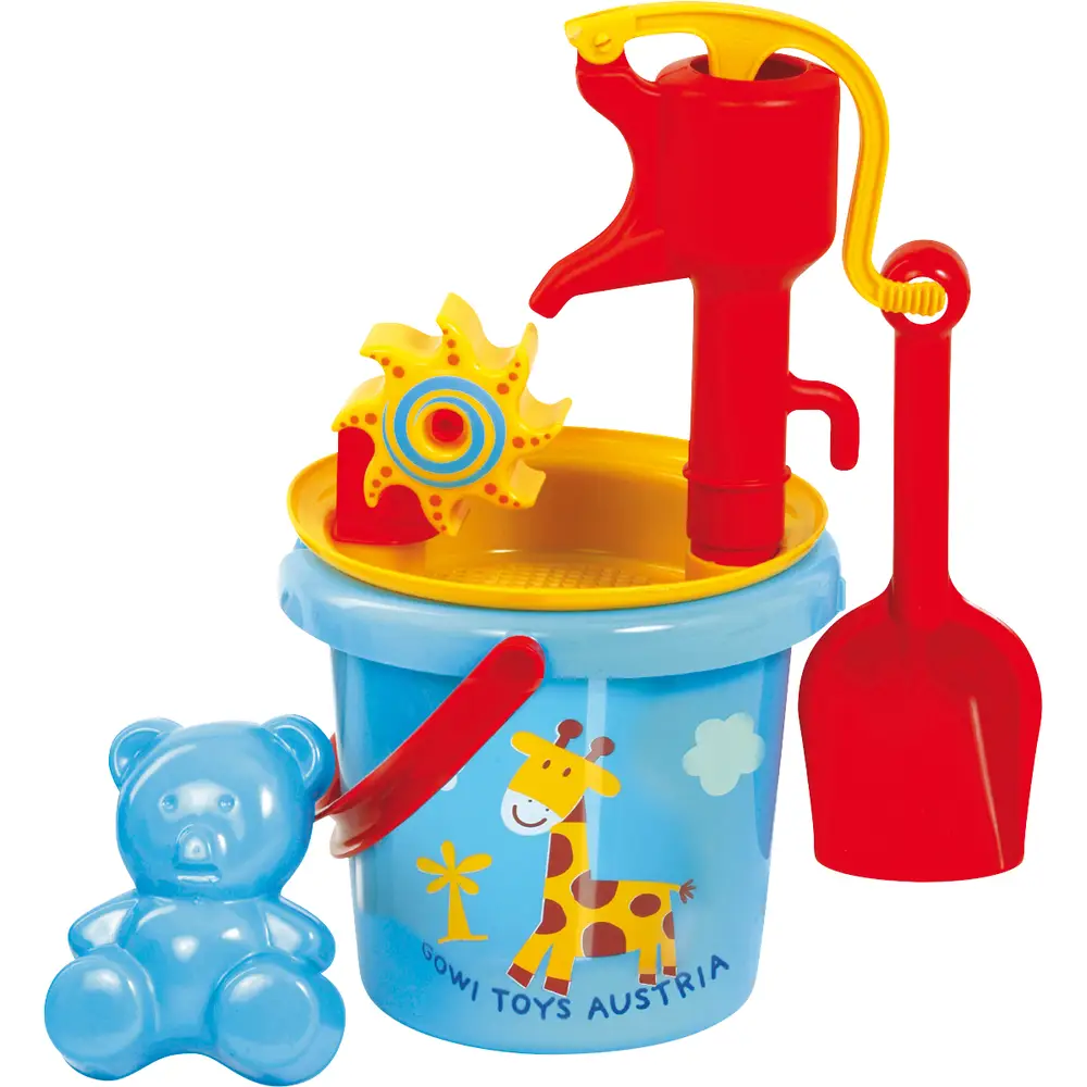 Gowi seau et pompe - jouet d'eau pour enfants