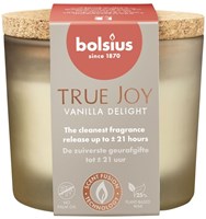 Bolsius verre parfumé avec bouchon vanille - bougie d'ambiance pour la maison-2