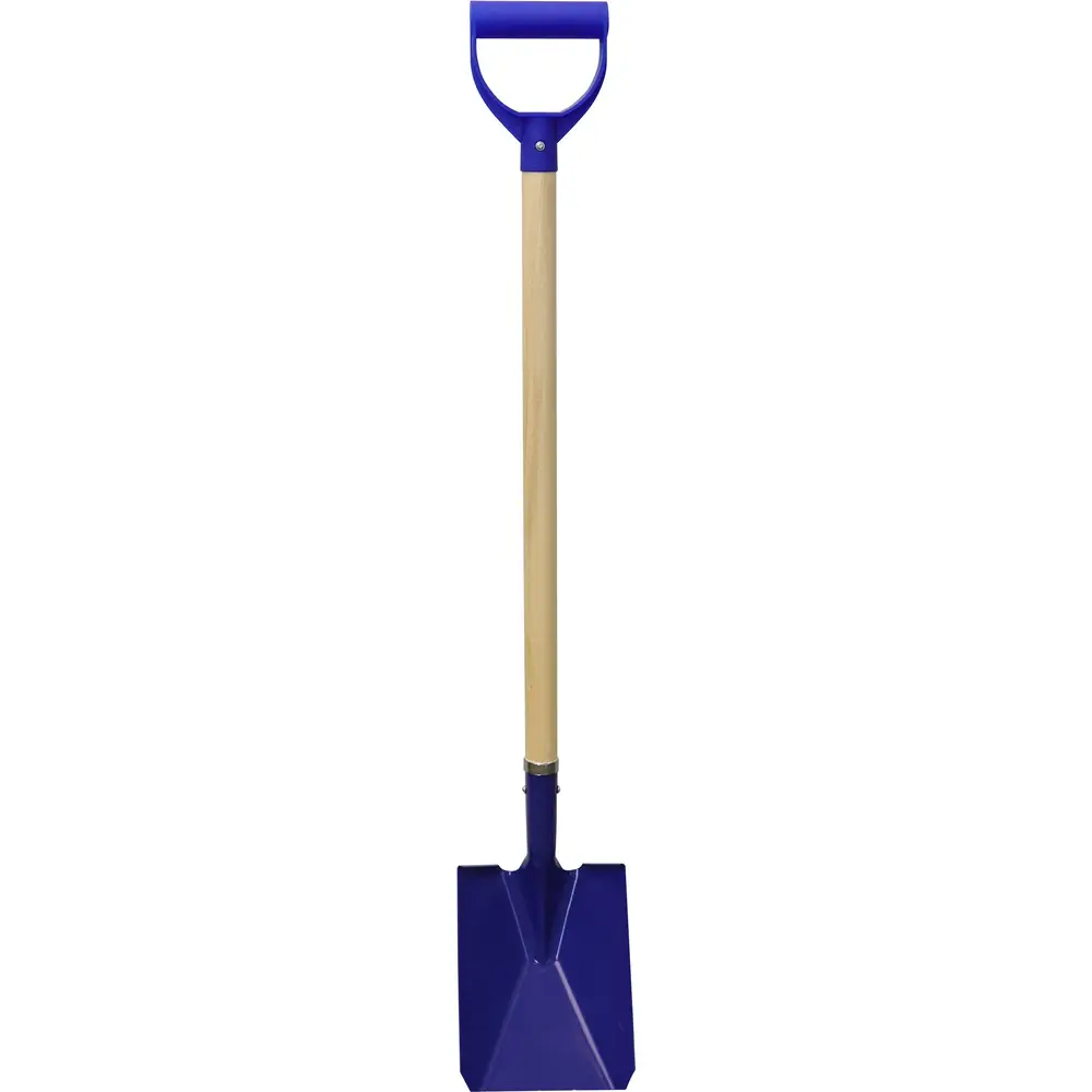 Vedes pelle jouet avec manche en bois - pelle en métal pour enfants 90cm