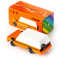 Candylab voiture jouet en bois - Rio Grande Mule Orange miniature