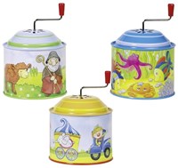 Goki boîte à musique jouet en métal pour enfants avec mélodies-2
