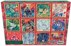 Gibsons puzzle 12 Days of Christmas - 1000 pièces - puzzle de Noël