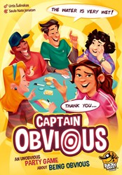Lucky Duck Games jeu de société Captain Obvious jeu de cartes pour groupes