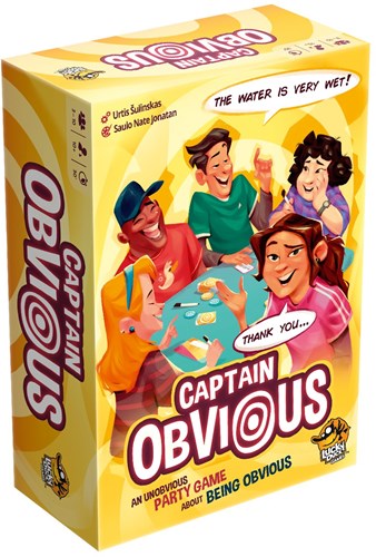 Lucky Duck Games jeu de société Captain Obvious jeu de cartes pour groupes-2