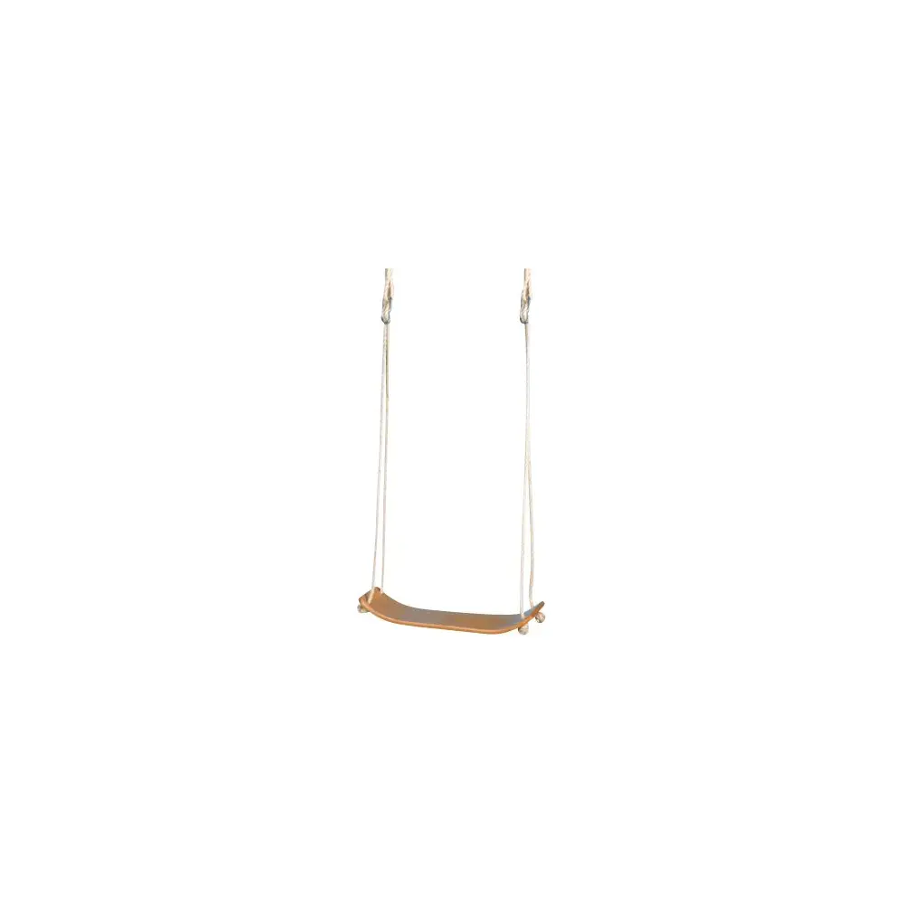 Vedes balançoire en bois courbée 50x15cm jouet d'extérieur