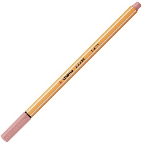 Stabilo feutre point 88 0,4 mm rose blush - accessoire d'écriture-3