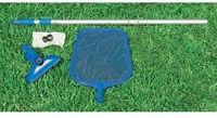 Intex kit d'entretien piscine - set de nettoyage avec manche télescopique