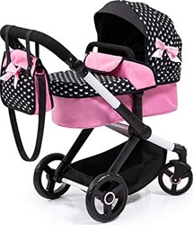 Bayer Chic 2000 landau poupée XEO noir rose réglable jouet moderne