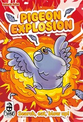 Asmodee jeu de cartes Pigeon Explosion - jeu familial amusant pour enfants