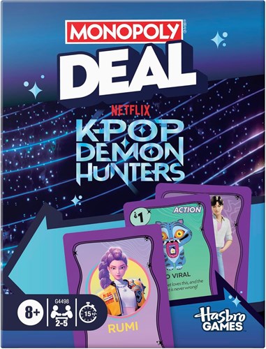 Hasbro jeu de cartes Monopoly KPOP Demon Hunters - jeu de société-2