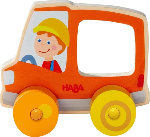 HABA Duwfiguur Camion poubelle