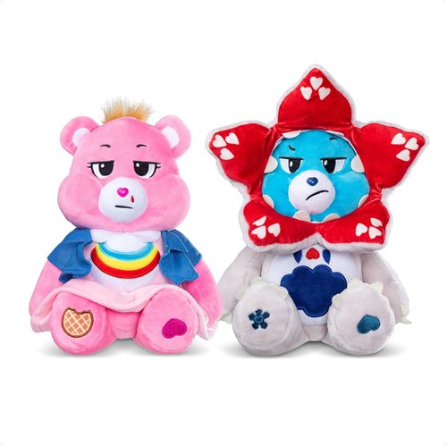 CARE BEARS 30CM PLUSH - STRANGER THINGS X CARE BEARS 2PK-3