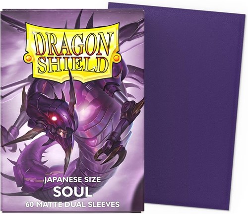 Asmodee protège-cartes Dragon Shield violet métallisé 60 pcs TCG-2