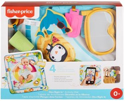 Mattel Fisher-Price tapis d'éveil thème piscine bébé avec jouets