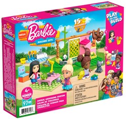 Mega Construx Barbie set de construction soins aux animaux - 97 briques jouet