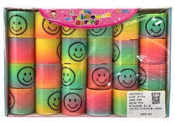 Trapveer visage souriant jouet multi couleurs 24 pièces carton