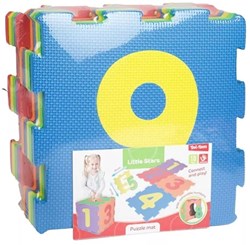 Toi-Toys tapis de jeu en mousse tapis puzzle avec chiffres - jouet éducatif