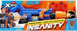 Zuru X-shot Insanity mega barrel blaster avec lumière et fumée 72 fléchettes