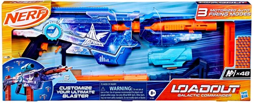 Hasbro Nerf blaster Galactic Commander avec 48 fléchettes pour enfants-2