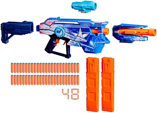 Hasbro Nerf blaster Galactic Commander avec 48 fléchettes pour enfants-3