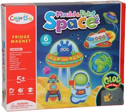 Gips Gieten Magneten kit créative espace glow in the dark jouet