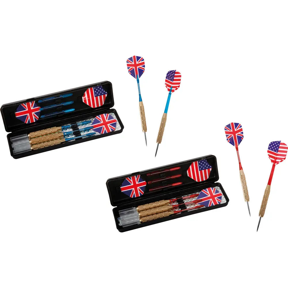 New Sports set fléchettes deluxe 22g fléchettes acier rouge