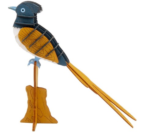 Modèle en papier 3D FRIDOLIN - Oiseau de paradis