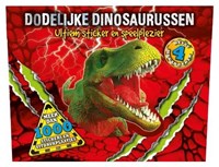 Dodelijke dinosaurussen livre de stickers plaisir de jeu ultime enfants
