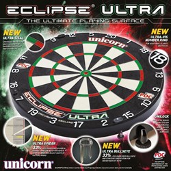 Unicorn cible de fléchettes Eclipse Ultra sisal bristle - cible professionnelle
