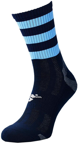 Precision chaussettes de sport Pro GAA mi-hautes navy/sky