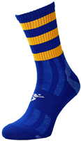 Precision chaussettes de sport Pro Junior mi-hautes bleu orange confort respirant