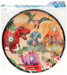 Cible fléchettes velcro dinosaure jouet avec balles et fléchettes